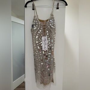 NWT Angel Brinks Dynamite (Silver), Size Small (3-6)